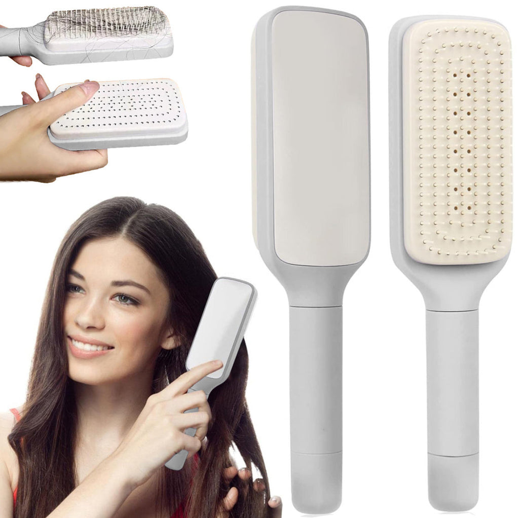 Self Cleaning HairBrush