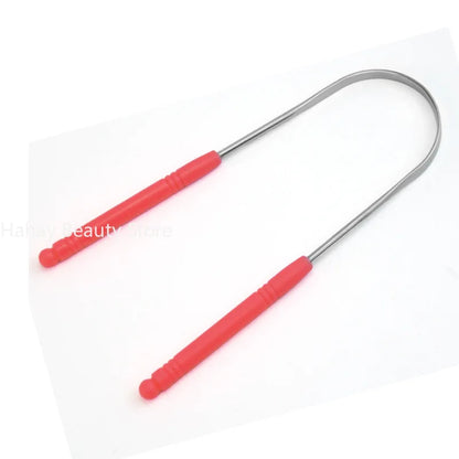 1PCS Stainless Steel Tongue Scraper