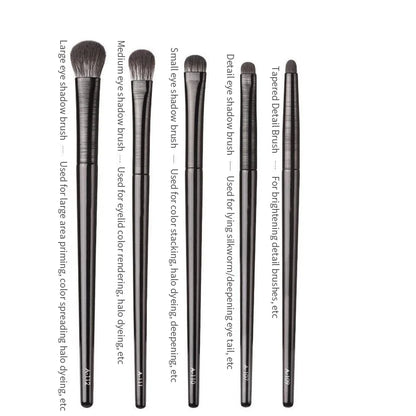 Natural Eye Makeup Brushes Set