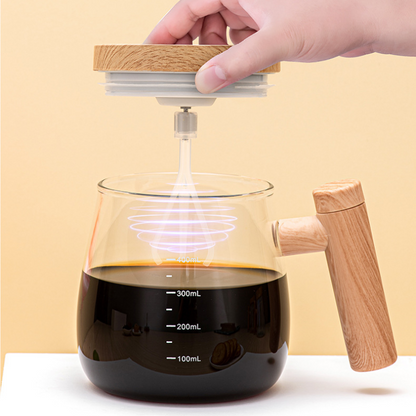 Wooden Stirring Mug